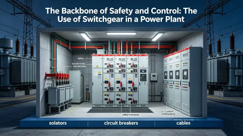Backbone Keamanan lan Kontrol: Panggunaan Switchgear ing Pembangkit Listrik