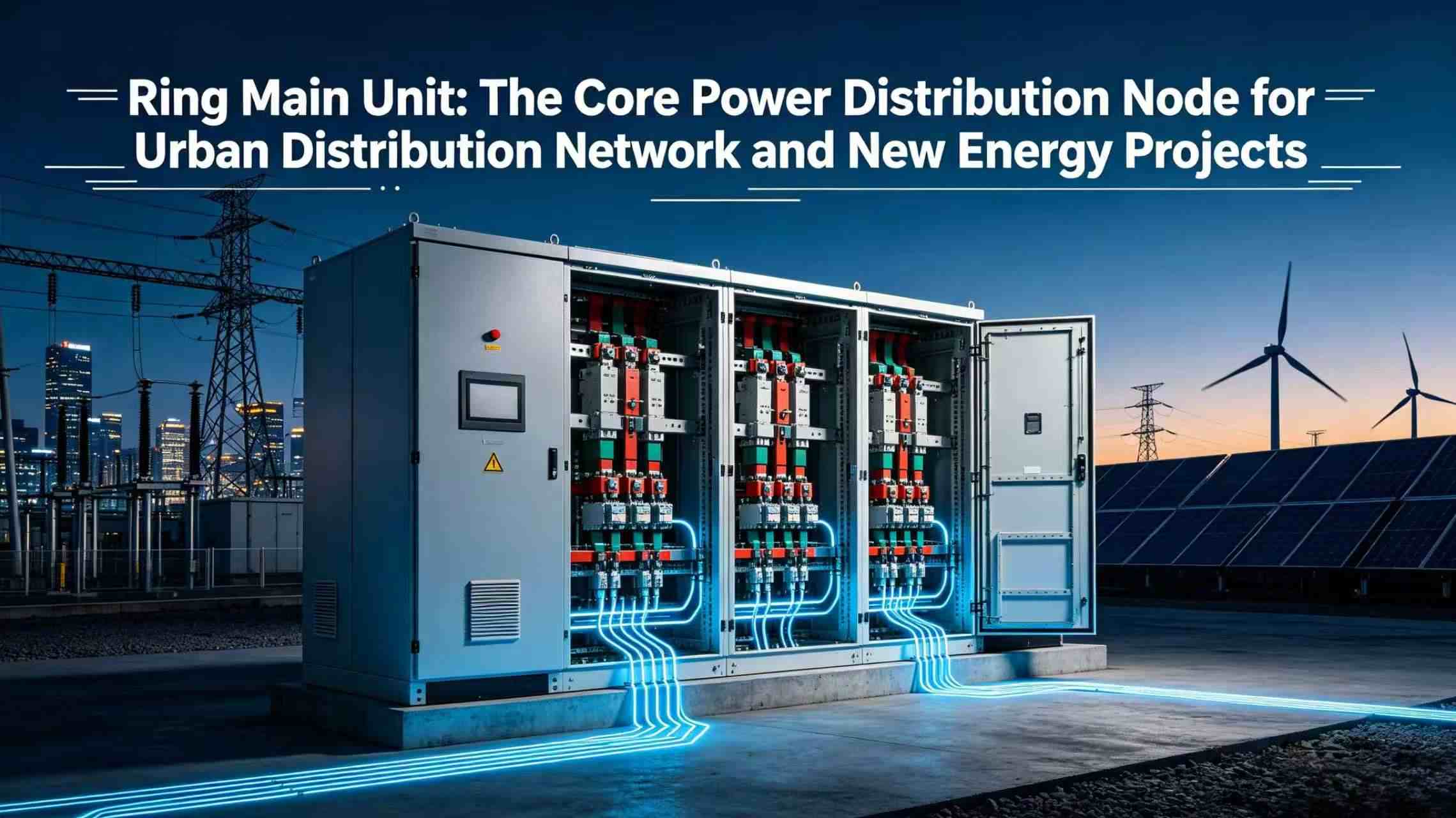 Unit Utama Ring: Node Distribusi Daya Inti kanggo Jaringan Distribusi Kutha lan Proyek Energi Anyar